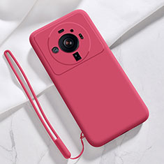 Ultra-thin Silicone Gel Soft Case 360 Degrees Cover S03 for Xiaomi Mi 12S Ultra 5G Red