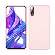 Ultra-thin Silicone Gel Soft Case 360 Degrees Cover S04 for Huawei Honor 9X Pink