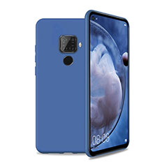 Ultra-thin Silicone Gel Soft Case 360 Degrees Cover S04 for Huawei Nova 5z Blue