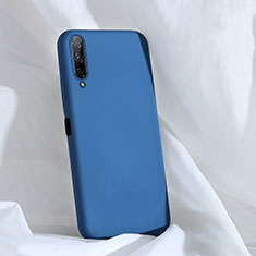 Ultra-thin Silicone Gel Soft Case 360 Degrees Cover S04 for Huawei P Smart Pro (2019) Blue