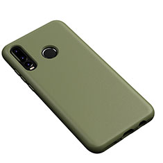 Ultra-thin Silicone Gel Soft Case 360 Degrees Cover S04 for Huawei P30 Lite New Edition Green