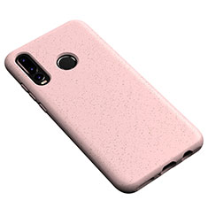 Ultra-thin Silicone Gel Soft Case 360 Degrees Cover S04 for Huawei P30 Lite New Edition Rose Gold