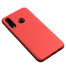 Ultra-thin Silicone Gel Soft Case 360 Degrees Cover S04 for Huawei P30 Lite Red