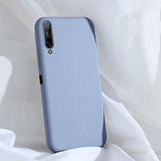 Ultra-thin Silicone Gel Soft Case 360 Degrees Cover S04 for Huawei Y9s Sky Blue