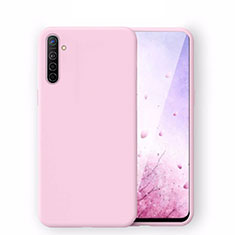 Ultra-thin Silicone Gel Soft Case 360 Degrees Cover S04 for Oppo K5 Pink