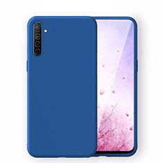Ultra-thin Silicone Gel Soft Case 360 Degrees Cover S04 for Realme X2 Blue