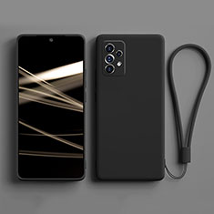 Ultra-thin Silicone Gel Soft Case 360 Degrees Cover S04 for Samsung Galaxy M32 5G Black