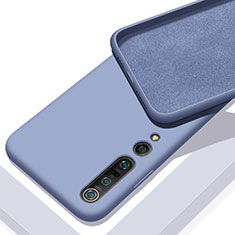 Ultra-thin Silicone Gel Soft Case 360 Degrees Cover S04 for Xiaomi Mi 10 Pro Purple