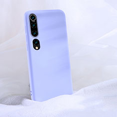 Ultra-thin Silicone Gel Soft Case 360 Degrees Cover S04 for Xiaomi Mi 10 Purple