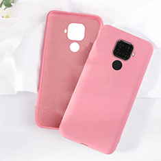 Ultra-thin Silicone Gel Soft Case 360 Degrees Cover S05 for Huawei Mate 30 Lite Pink