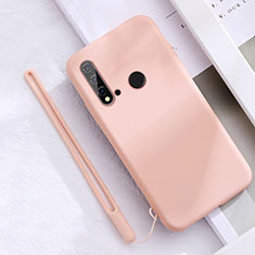 Ultra-thin Silicone Gel Soft Case 360 Degrees Cover S05 for Huawei Nova 5i Pink