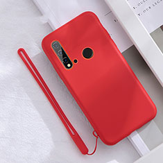 Ultra-thin Silicone Gel Soft Case 360 Degrees Cover S05 for Huawei Nova 5i Red