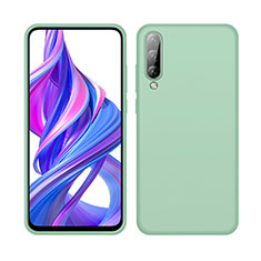 Ultra-thin Silicone Gel Soft Case 360 Degrees Cover S05 for Huawei P Smart Pro (2019) Green