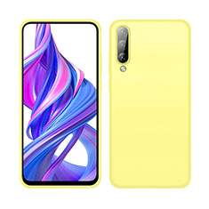 Ultra-thin Silicone Gel Soft Case 360 Degrees Cover S05 for Huawei Y9s Yellow