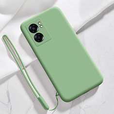 Ultra-thin Silicone Gel Soft Case 360 Degrees Cover S05 for Oppo A56S 5G Green