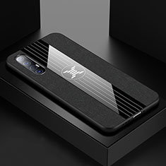 Ultra-thin Silicone Gel Soft Case 360 Degrees Cover S05 for Oppo Find X2 Neo Black