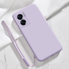 Ultra-thin Silicone Gel Soft Case 360 Degrees Cover S05 for Realme Narzo 50 5G Clove Purple