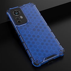 Ultra-thin Silicone Gel Soft Case 360 Degrees Cover S05 for Xiaomi Mi 12 5G Blue