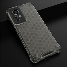 Ultra-thin Silicone Gel Soft Case 360 Degrees Cover S05 for Xiaomi Mi 12 5G Gray