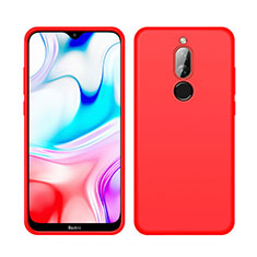 Ultra-thin Silicone Gel Soft Case 360 Degrees Cover S05 for Xiaomi Redmi 8 Red