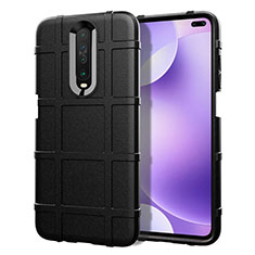 Ultra-thin Silicone Gel Soft Case 360 Degrees Cover S05 for Xiaomi Redmi K30 4G Black