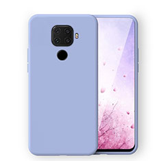 Ultra-thin Silicone Gel Soft Case 360 Degrees Cover S06 for Huawei Mate 30 Lite Purple