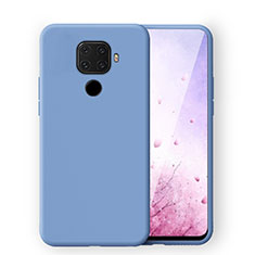 Ultra-thin Silicone Gel Soft Case 360 Degrees Cover S06 for Huawei Nova 5z Blue
