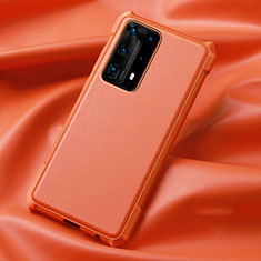 Ultra-thin Silicone Gel Soft Case 360 Degrees Cover S06 for Huawei P40 Pro+ Plus Orange