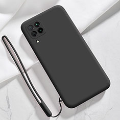 Ultra-thin Silicone Gel Soft Case 360 Degrees Cover S06 for Samsung Galaxy A12 Nacho Black