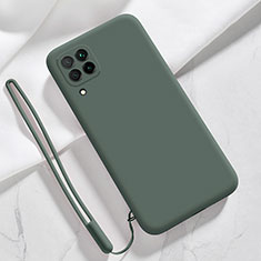 Ultra-thin Silicone Gel Soft Case 360 Degrees Cover S06 for Samsung Galaxy F12 Midnight Green