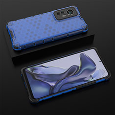 Ultra-thin Silicone Gel Soft Case 360 Degrees Cover S06 for Xiaomi Mi 12S 5G Blue