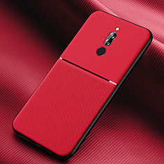 Ultra-thin Silicone Gel Soft Case 360 Degrees Cover S06 for Xiaomi Redmi 8 Red