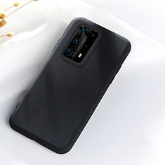 Ultra-thin Silicone Gel Soft Case 360 Degrees Cover S07 for Huawei P40 Pro+ Plus Black