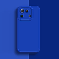 Ultra-thin Silicone Gel Soft Case 360 Degrees Cover S07 for Xiaomi Mi 11 Pro 5G Blue