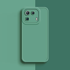 Ultra-thin Silicone Gel Soft Case 360 Degrees Cover S07 for Xiaomi Mi 11 Pro 5G Green