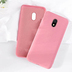 Ultra-thin Silicone Gel Soft Case 360 Degrees Cover S07 for Xiaomi Redmi 8A Pink