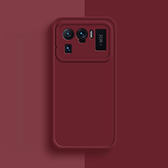 Ultra-thin Silicone Gel Soft Case 360 Degrees Cover S08 for Xiaomi Mi 11 Ultra 5G Red