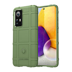 Ultra-thin Silicone Gel Soft Case 360 Degrees Cover S08 for Xiaomi Mi 12 5G Green