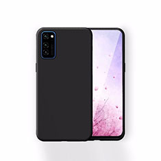 Ultra-thin Silicone Gel Soft Case 360 Degrees Cover T01 for Huawei Honor View 30 5G Black