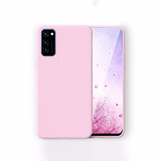 Ultra-thin Silicone Gel Soft Case 360 Degrees Cover T01 for Huawei Honor View 30 5G Rose Gold