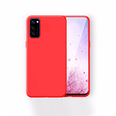 Ultra-thin Silicone Gel Soft Case 360 Degrees Cover T01 for Huawei Honor View 30 Pro 5G Red