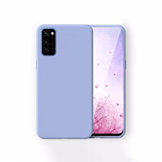 Ultra-thin Silicone Gel Soft Case 360 Degrees Cover T01 for Huawei Honor View 30 Pro 5G Sky Blue