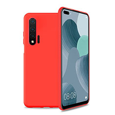 Ultra-thin Silicone Gel Soft Case 360 Degrees Cover T01 for Huawei Nova 6 5G Red