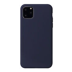 Ultra-thin Silicone Gel Soft Case 360 Degrees Cover Y01 for Apple iPhone 11 Pro Max Blue