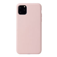Ultra-thin Silicone Gel Soft Case 360 Degrees Cover Y01 for Apple iPhone 11 Pro Max Rose Gold