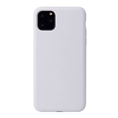 Ultra-thin Silicone Gel Soft Case 360 Degrees Cover Y01 for Apple iPhone 11 Pro White