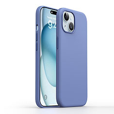 Ultra-thin Silicone Gel Soft Case 360 Degrees Cover YK1 for Apple iPhone 14 Blue