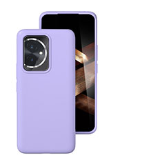 Ultra-thin Silicone Gel Soft Case 360 Degrees Cover YK1 for Huawei Honor 100 5G Purple