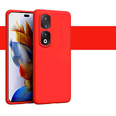 Ultra-thin Silicone Gel Soft Case 360 Degrees Cover YK1 for Huawei Honor 90 Pro 5G Red