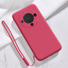 Ultra-thin Silicone Gel Soft Case 360 Degrees Cover YK1 for Huawei Mate 60 Pro+ Plus Red